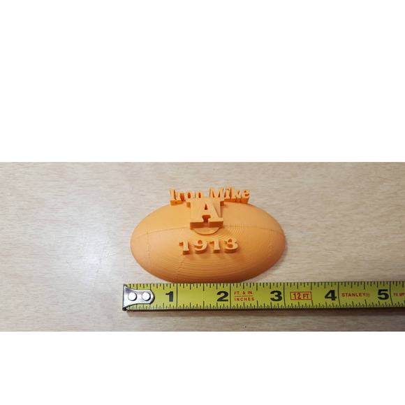 Auburn AU Tigers War Eagle Iron Mike Donahue 1913 Championship Ornament - Picture 7 of 7